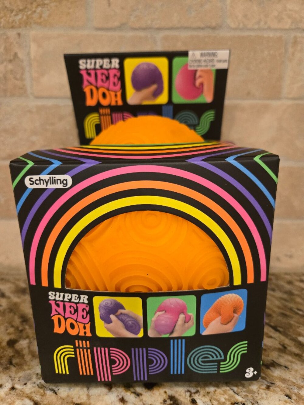 Super Needoh Ripples - Orange -  BNIB - Mega Size